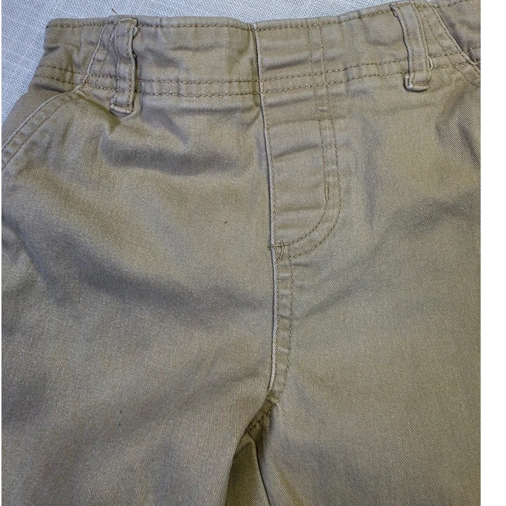 Lot of 3 Boys Khaki Chino Pants Size 6 Cat & Jack 365 Kids School Uniform Tan